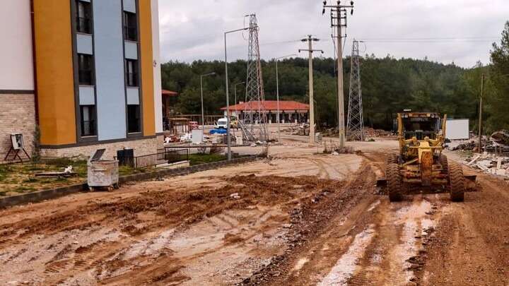 Akçaova ve Orhaniye’de Yol ve Altyapı Çalışmaları 4